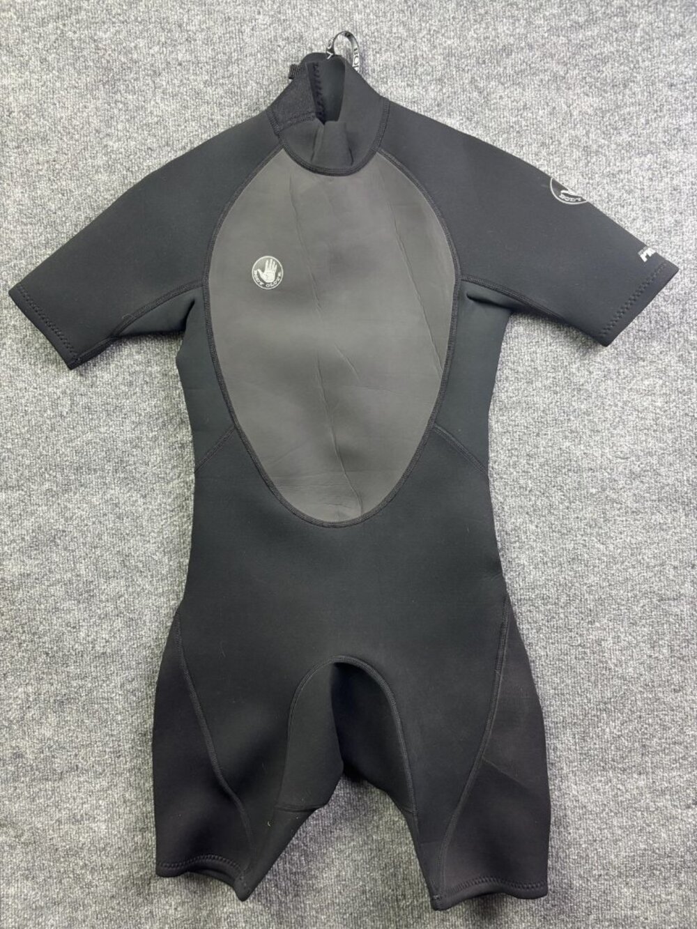 Body Glove Shorty Wetsuit Mens Medium Black Pro 3 2 Short Sleeve Surf Swim